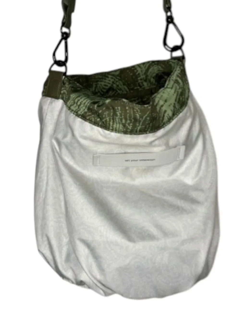 Lululemon Athletica Wanderlust Travel/Festival Bag - Olive/Gray - 9